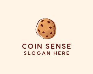 Chocolate Chip Cookie Biscuit logo design