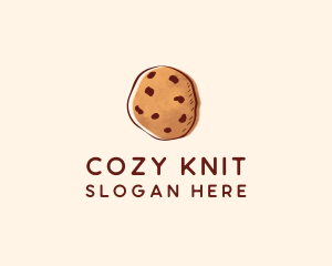 Chocolate Chip Cookie Biscuit logo design