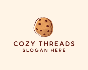 Chocolate Chip Cookie Biscuit logo design