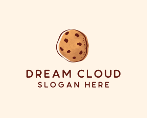 Chocolate Chip Cookie Biscuit logo design