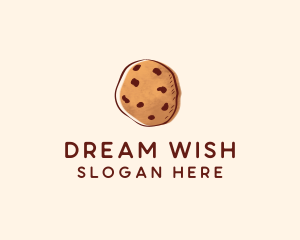 Chocolate Chip Cookie Biscuit logo design