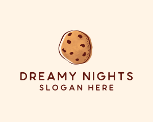 Chocolate Chip Cookie Biscuit logo design