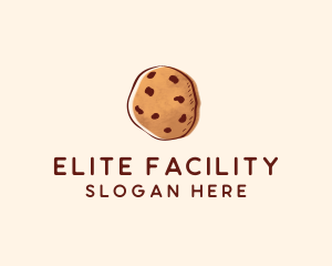 Chocolate Chip Cookie Biscuit logo design