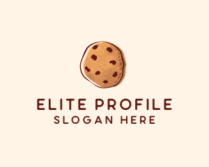 Chocolate Chip Cookie Biscuit logo design