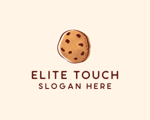 Chocolate Chip Cookie Biscuit logo design