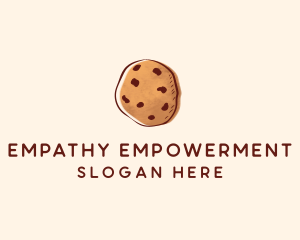 Chocolate Chip Cookie Biscuit logo design