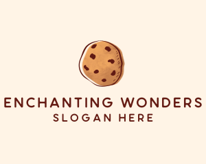 Chocolate Chip Cookie Biscuit logo design