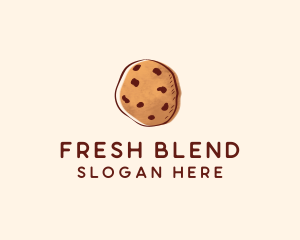 Chocolate Chip Cookie Biscuit logo design