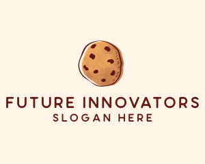 Chocolate Chip Cookie Biscuit logo design