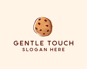 Chocolate Chip Cookie Biscuit logo design