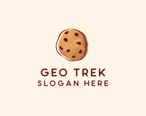 Chocolate Chip Cookie Biscuit logo design