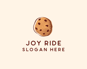 Chocolate Chip Cookie Biscuit logo design