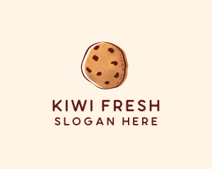 Chocolate Chip Cookie Biscuit logo design