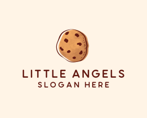 Chocolate Chip Cookie Biscuit logo design