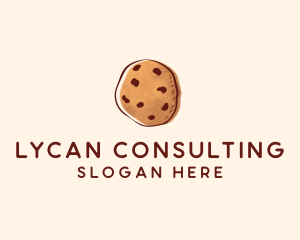 Chocolate Chip Cookie Biscuit logo design