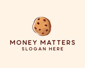 Chocolate Chip Cookie Biscuit logo design