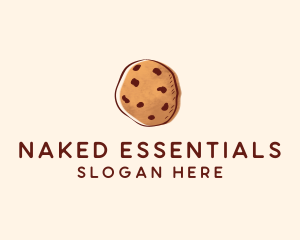 Chocolate Chip Cookie Biscuit logo design