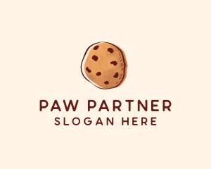 Chocolate Chip Cookie Biscuit logo design