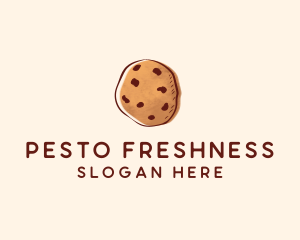 Chocolate Chip Cookie Biscuit logo design