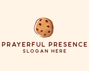 Chocolate Chip Cookie Biscuit logo design