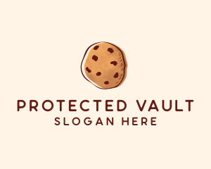 Chocolate Chip Cookie Biscuit logo design