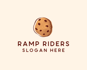 Chocolate Chip Cookie Biscuit logo design