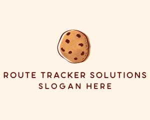 Chocolate Chip Cookie Biscuit logo design