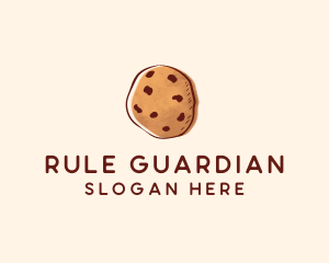 Chocolate Chip Cookie Biscuit logo design