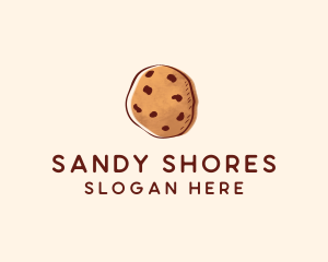 Chocolate Chip Cookie Biscuit logo design