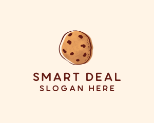 Chocolate Chip Cookie Biscuit logo design