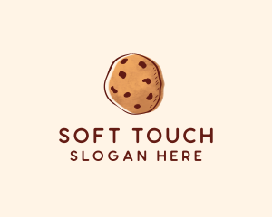 Chocolate Chip Cookie Biscuit logo design