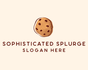 Chocolate Chip Cookie Biscuit logo design