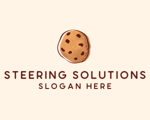 Chocolate Chip Cookie Biscuit logo design