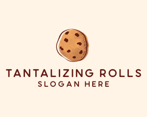 Chocolate Chip Cookie Biscuit logo design