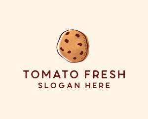 Chocolate Chip Cookie Biscuit logo design