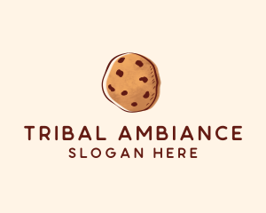 Chocolate Chip Cookie Biscuit logo design