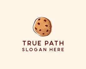 Chocolate Chip Cookie Biscuit logo design