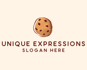 Chocolate Chip Cookie Biscuit logo design