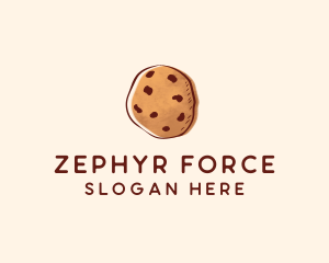 Chocolate Chip Cookie Biscuit logo design