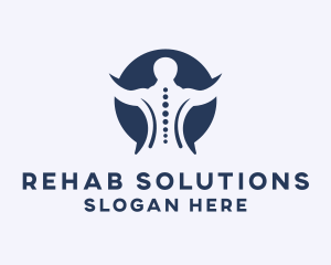 Spine Chiropractic Therapy  logo design