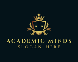 Royal Academic College logo design