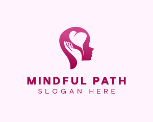 Mental Wellness Love logo design