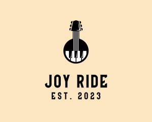 Guitar Piano Band logo design