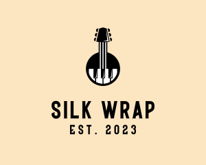 Guitar Piano Band logo design