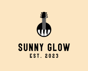 Guitar Piano Band logo design