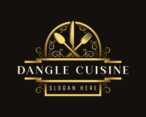 Luxury Cuisine Diner logo design