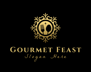 Elegant Spoon Fork  logo