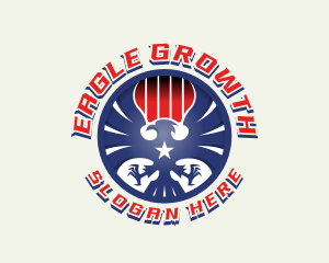 American Eagle Star logo design