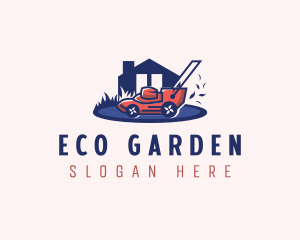 Lawn Mower Maintenance logo design