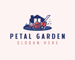 Lawn Mower Maintenance logo design